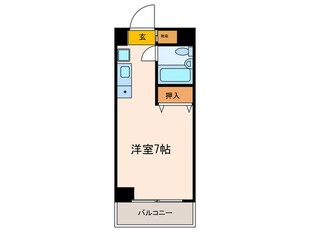 松風マンションの物件間取画像